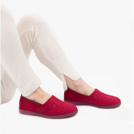 Sleepers ZARA Womens Full Slippers Wine