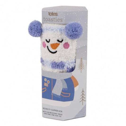 Totes Isotoner NOVELTY SUPERSOFT Womens Socks Snowman