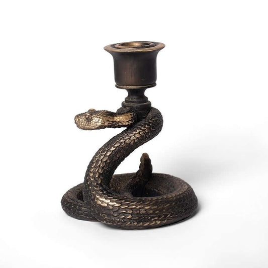 Alchemy Gothic Death Rattle Candle Holder