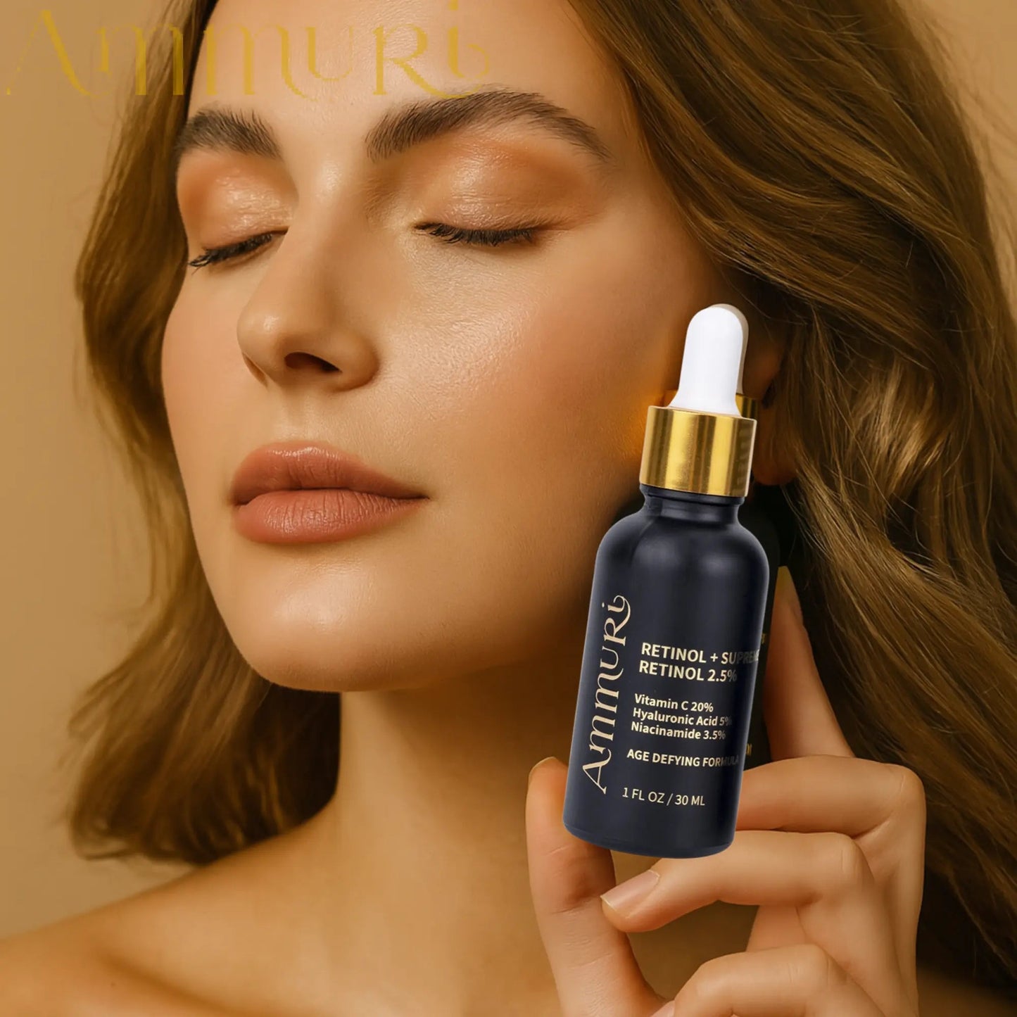 Ammuri 2.5% Retinol Serum - Gentle Anti-Aging Treatment