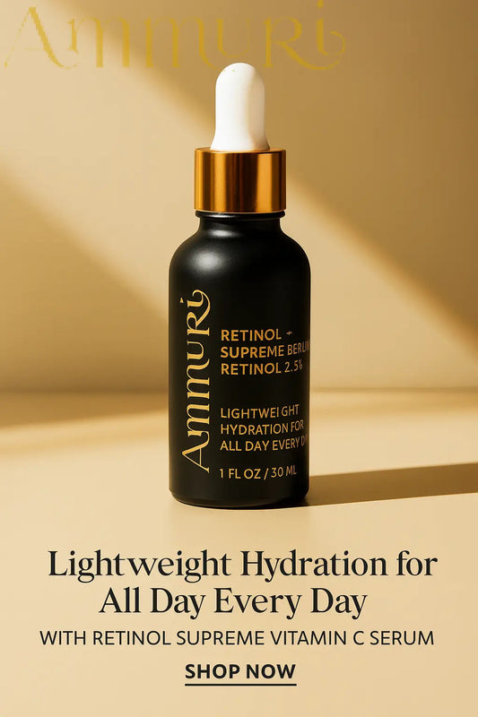 Ammuri 2.5% Retinol Serum - Gentle Anti-Aging Treatment