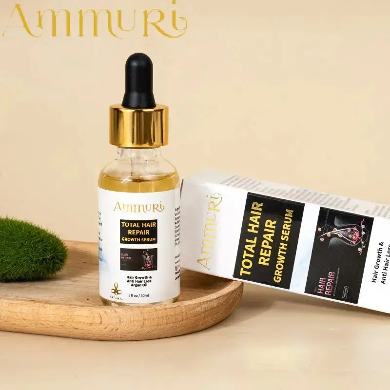 Ammuri Biotin DHT Blocker Shampoo & Hair Repair Oil Set
