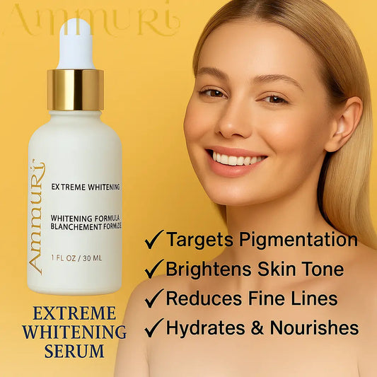Ammuri Extreme Lightening Serum Premium Whitening Serum 30ml – Kojic Acid + Tranexamic Acid | Dark Spot & Pigmentation Corrector