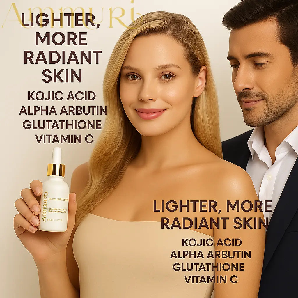 Ammuri Extreme Lightening Serum Premium Whitening Serum 30ml – Kojic Acid + Tranexamic Acid | Dark Spot & Pigmentation Corrector