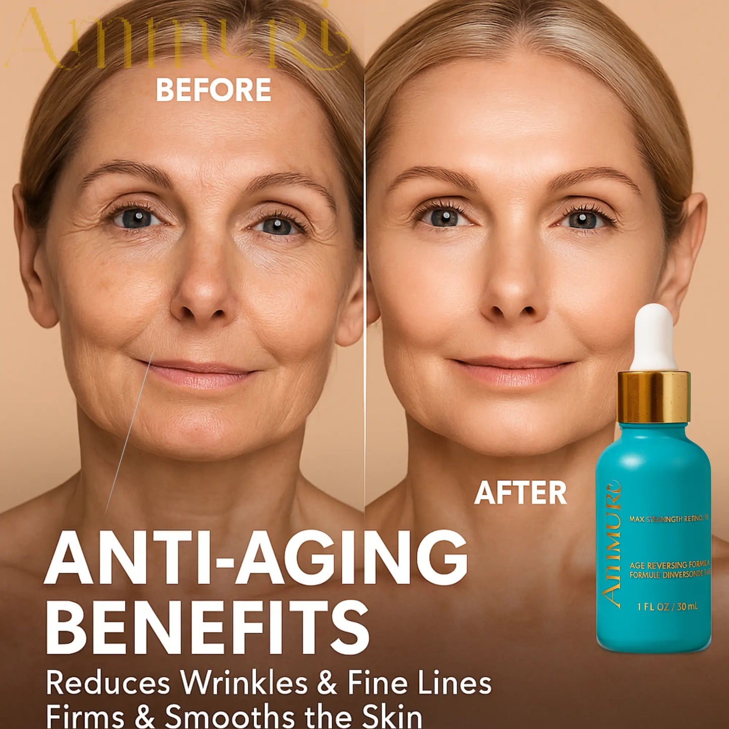 Ammuri Retinol 5% Serum for Anti-Ageing Skin Revitalization
