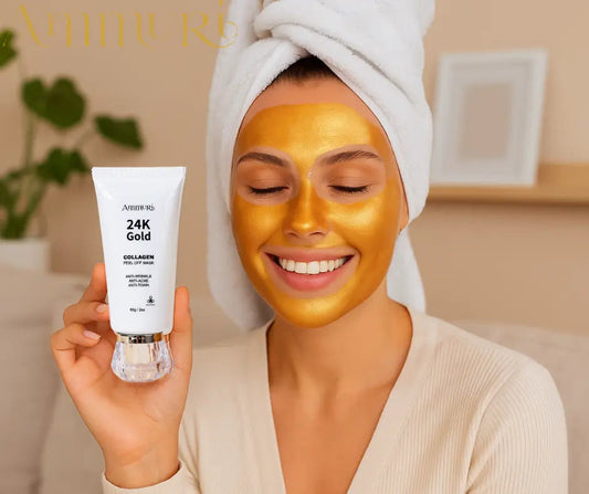 Ammuri Skincare 24K Gold Collagen Face Mask Peel Off