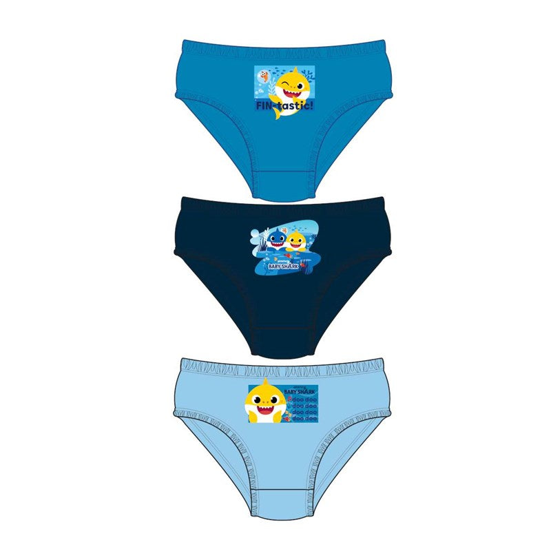 B33 BABY SHARK 3PK 18 MONTH - 5 YEARS