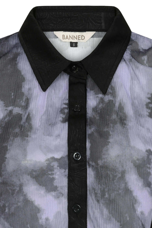 Banned Apparel Selene Mesh Blouse