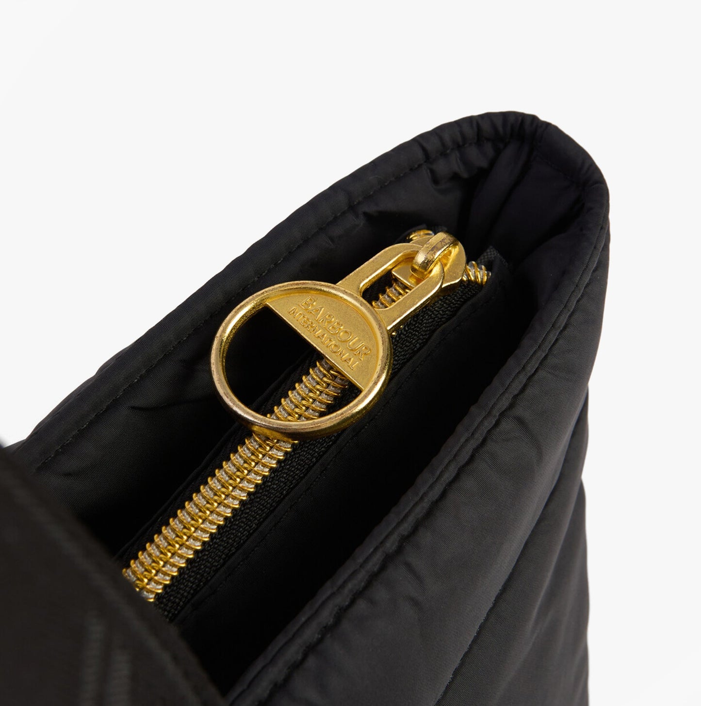 Barbour MONACO QUILT Tote Bag Womens Black