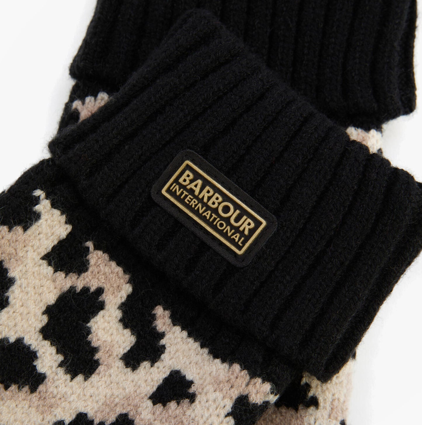 Barbour HARLEY LEOPARD Womens Gloves Jasmine Leopard