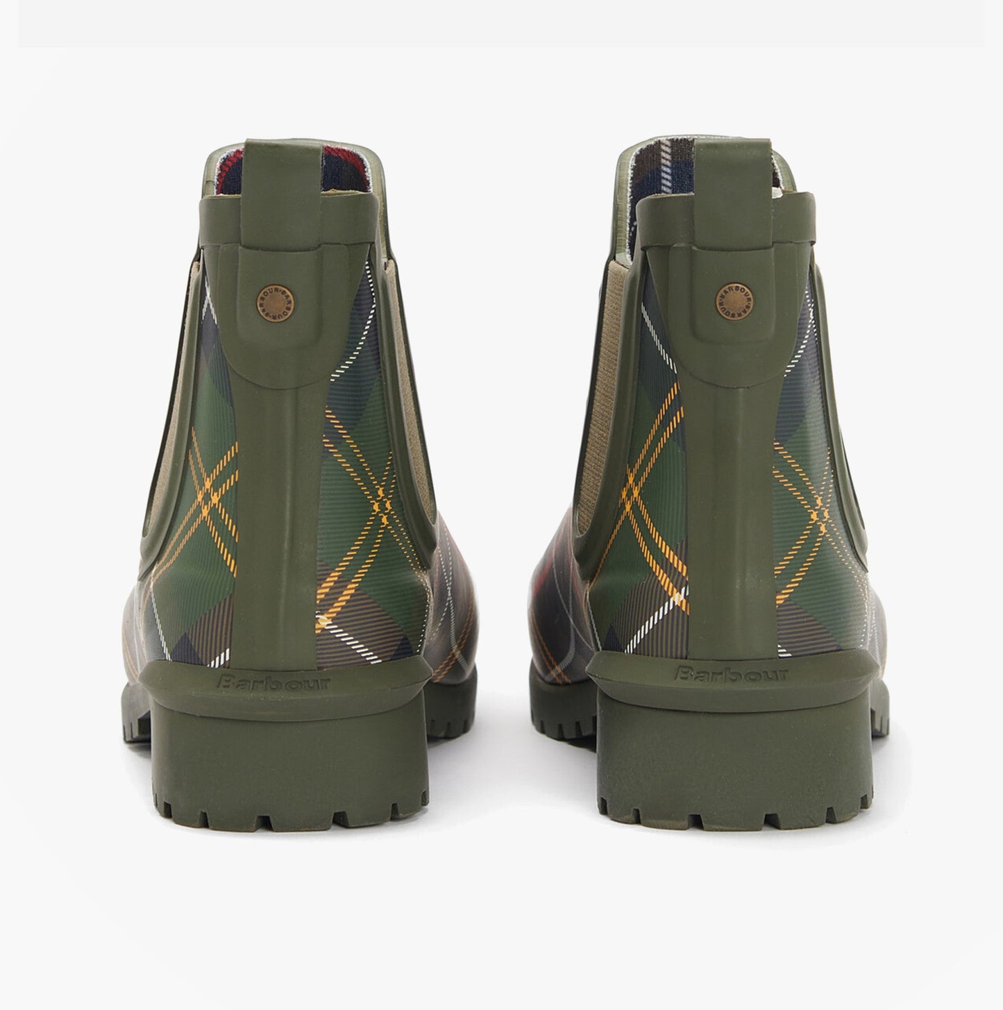 Barbour WILTON Womens Ankle Wellington Boots Classic Tartan