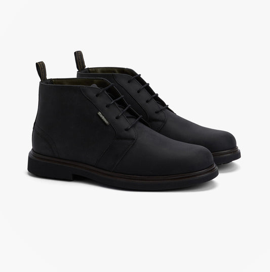Barbour MEAYS Mens Chukka Boots Black