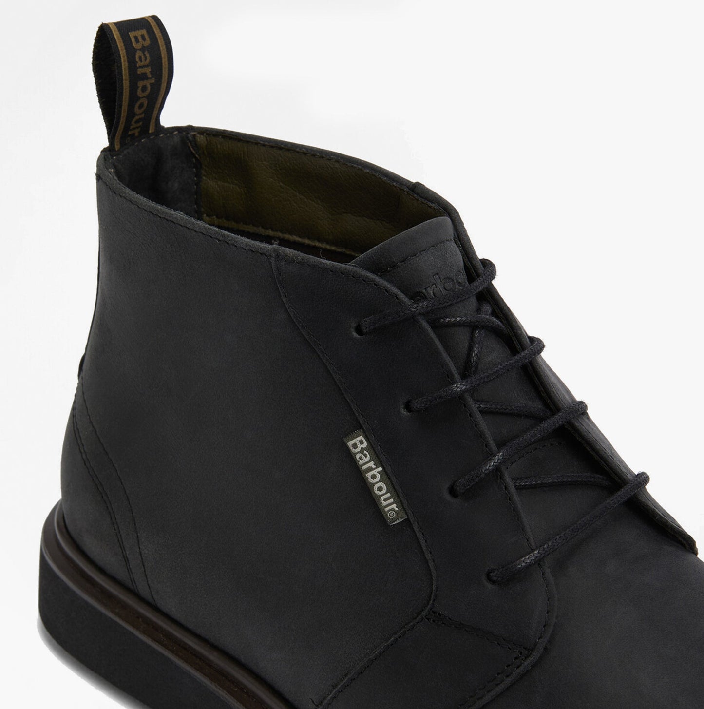 Barbour MEAYS Mens Chukka Boots Black