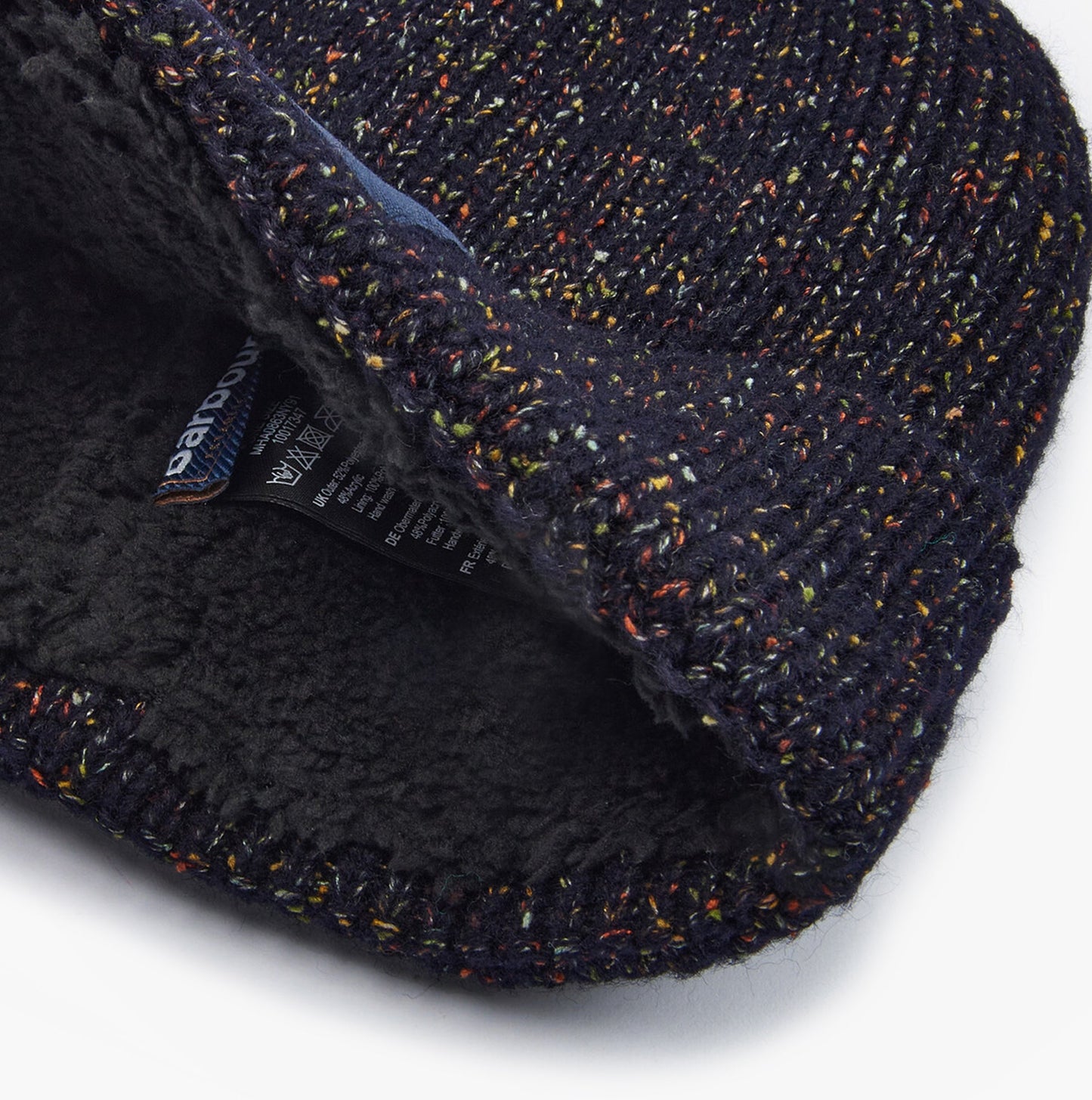 Barbour ESTON Mens Beanie Navy