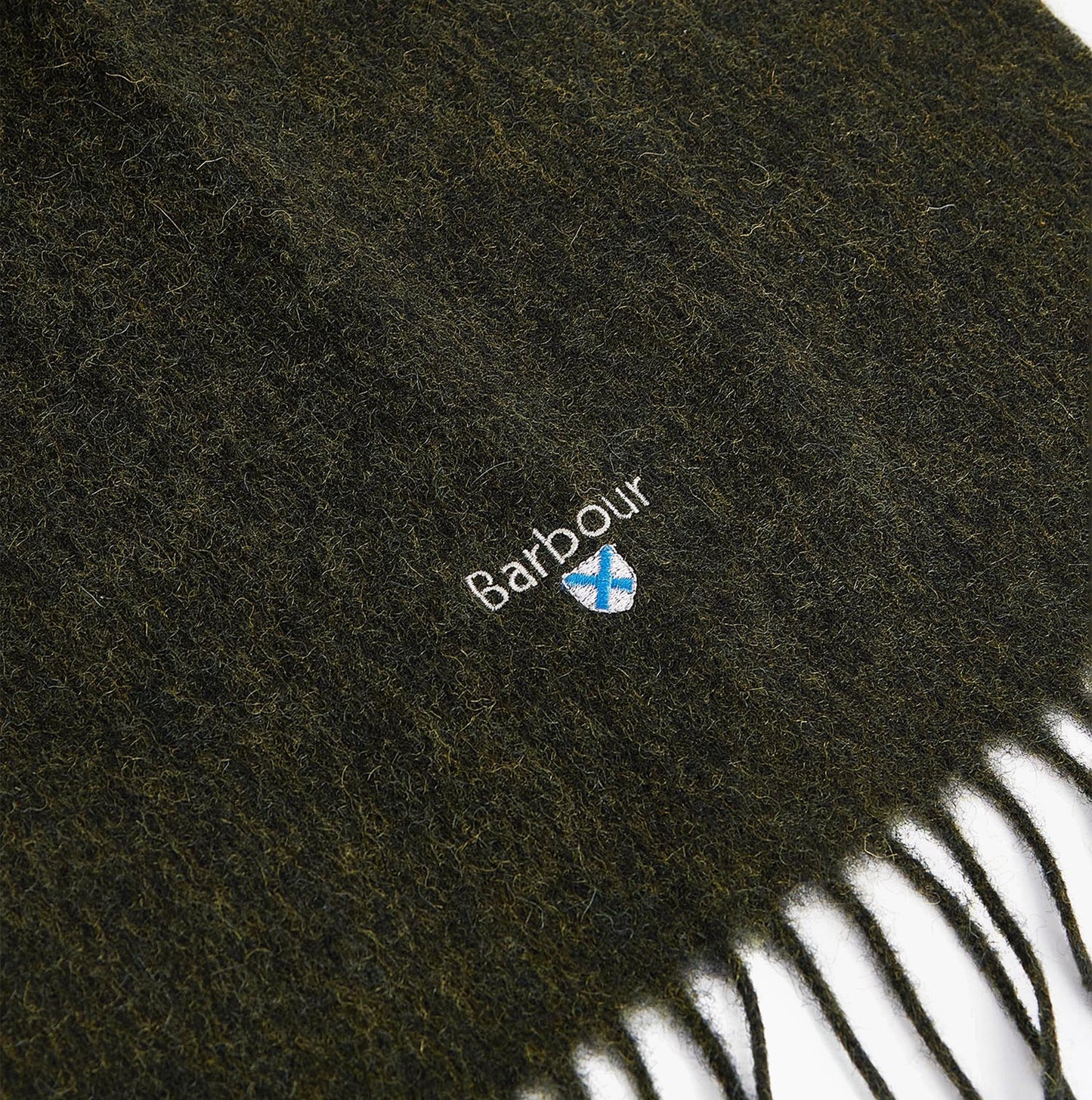 Barbour PLAIN LAMBSWOOL Mens Winter Seaweed