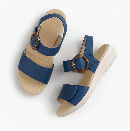 Boulevard L396NC Ladies Sandals Navy