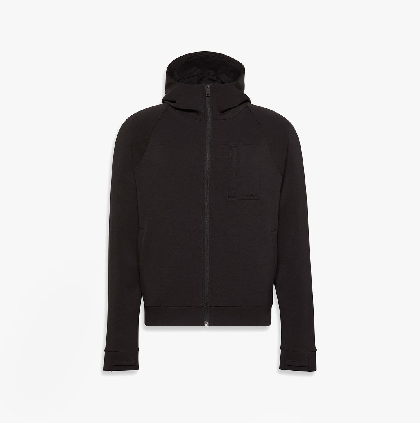 Calvin Klein TRAVEL FULL ZIP Mens Full Zip Hoodie Black