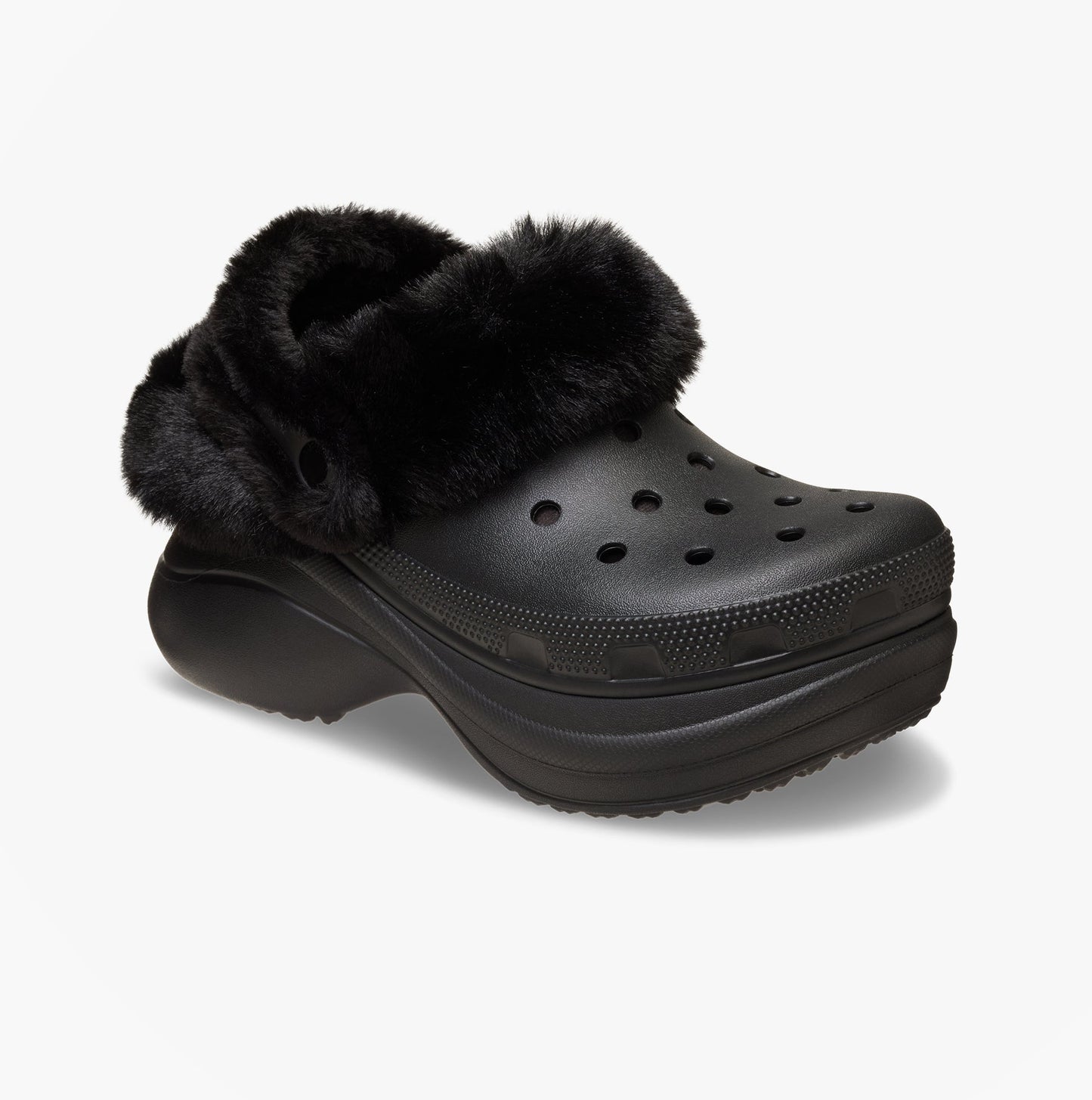 Crocs BAE LINED Womens Clogs Black