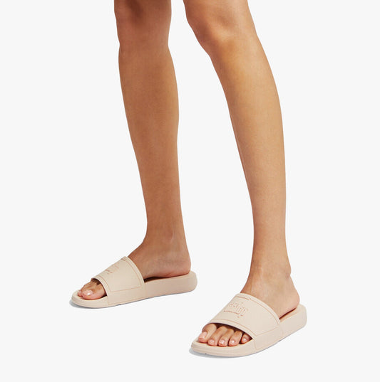 FitFlop iQUSHION Womens Slides Rose Foam