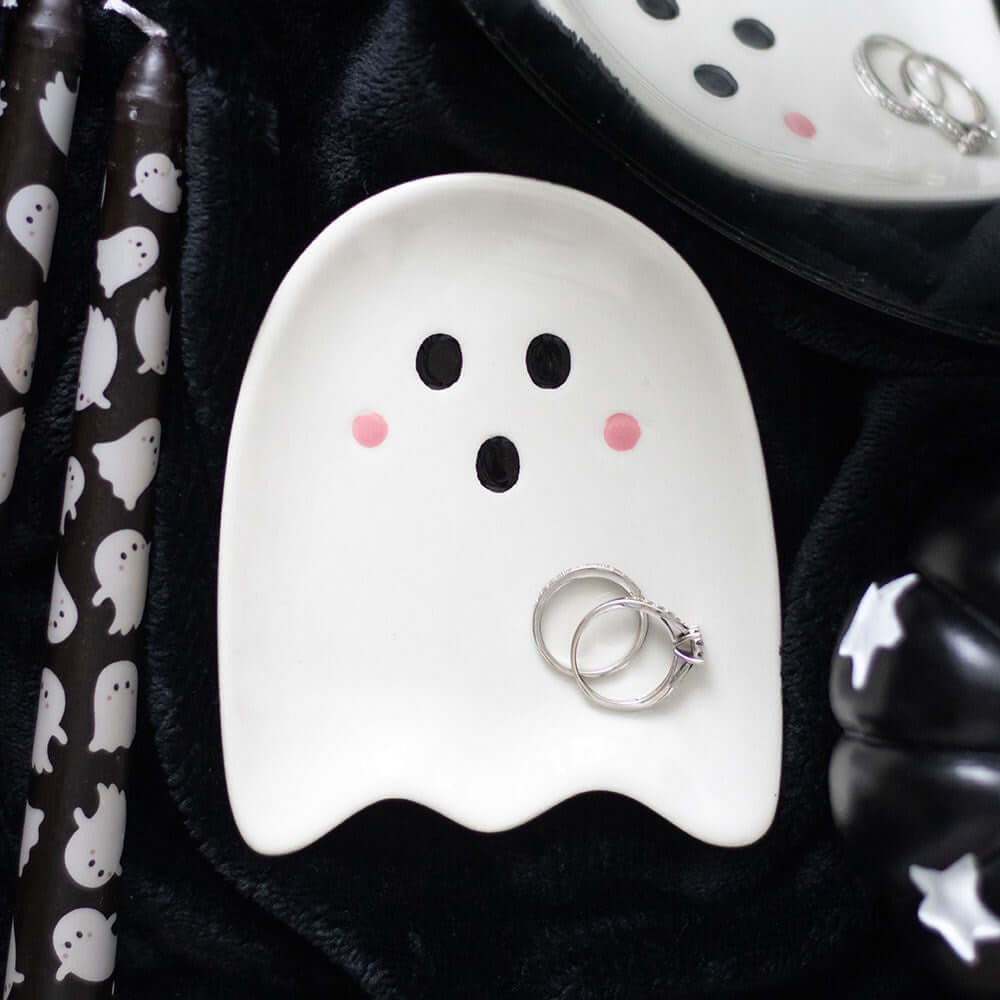 Gothic Gifts Sweet Ghost Ceramic Dish