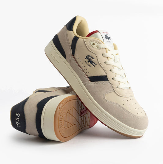 Lacoste T-CLIP SET Mens Casual Trainers Trainers Off White/Gum