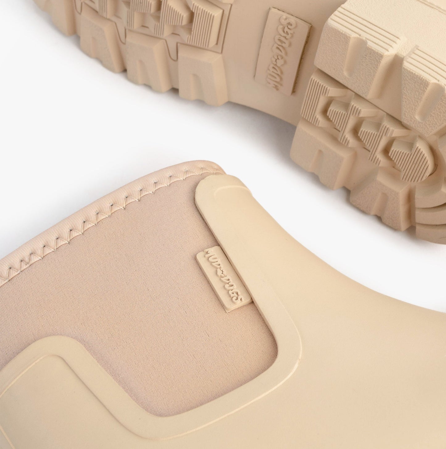 Mud Dogs BROOKE Womens Ankle Neoprene Wellies Mushroom