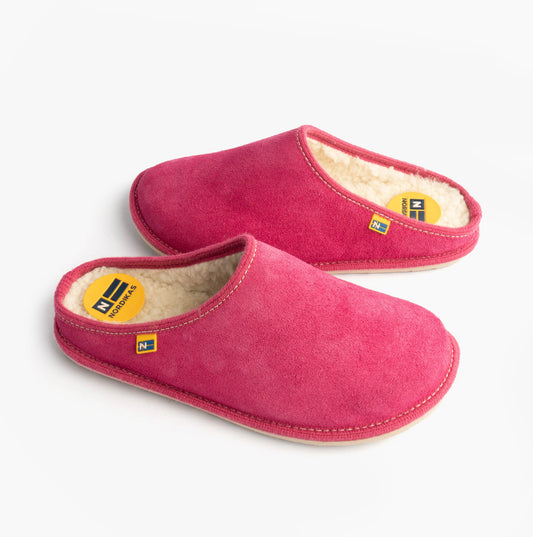 Nordikas 2087 AFELPADO Womens Mule Slippers Pink