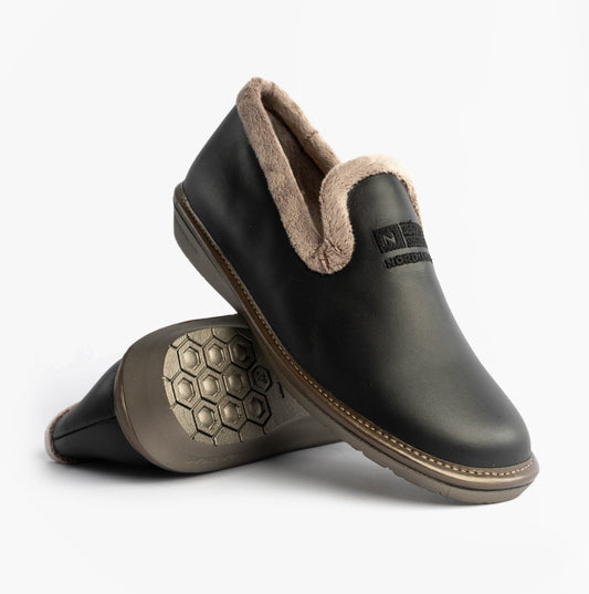 Nordikas DUBLIN Womens Full Slipper Black