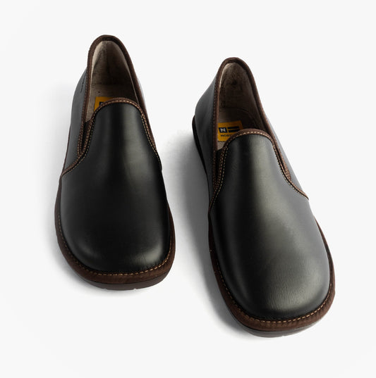 Nordikas 663 DUBLIN Mens Full Slippers Black