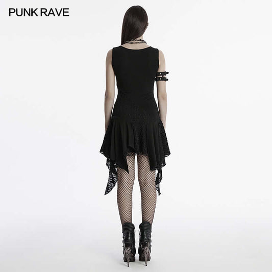 Punk Rave Calista Elegant Sleeveless Dress