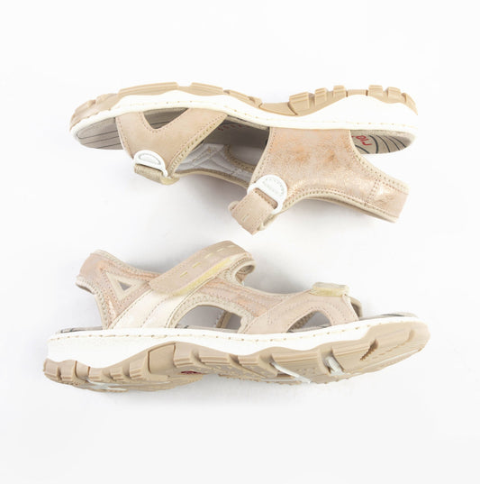 Rieker 68866-31 Womens Sandals Pink