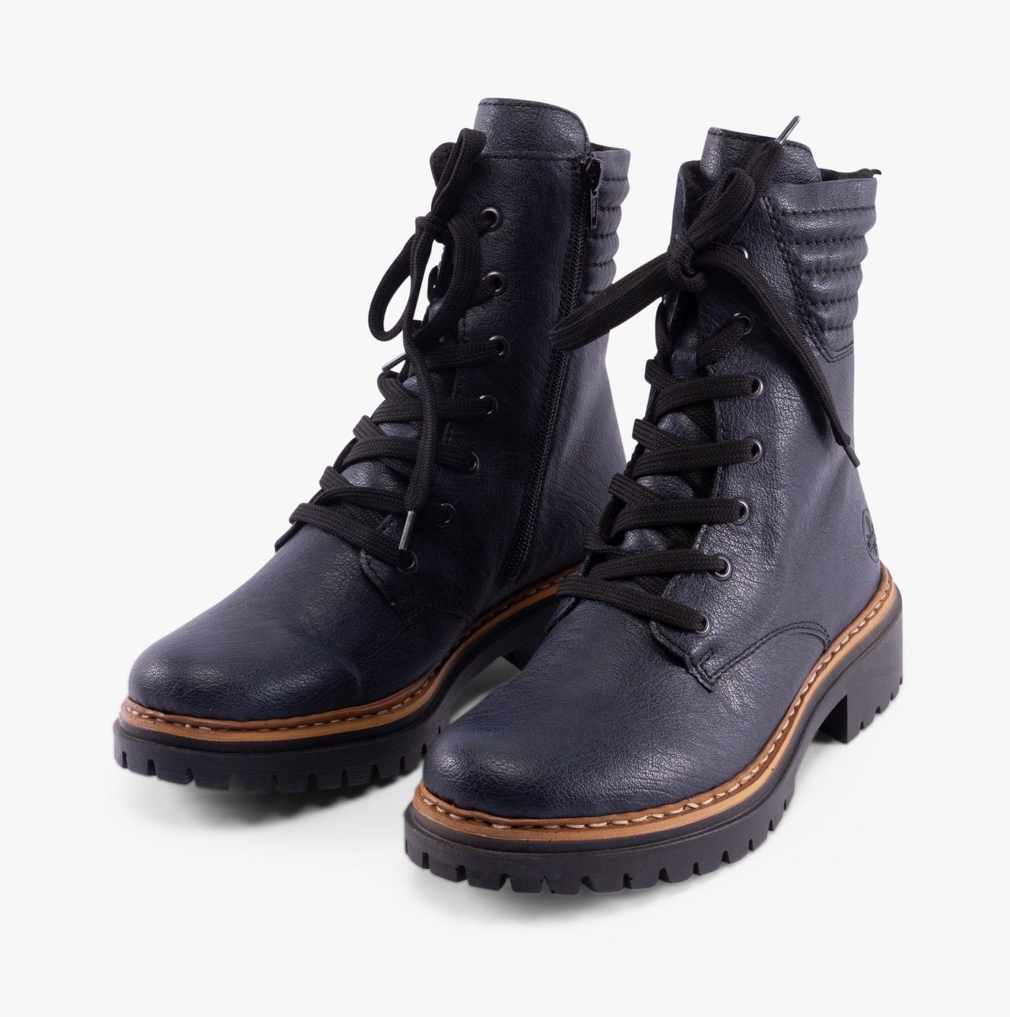 Rieker 72600-14 Womens Boots Blue