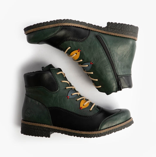Rieker 73510-90 Womens Boots Multi