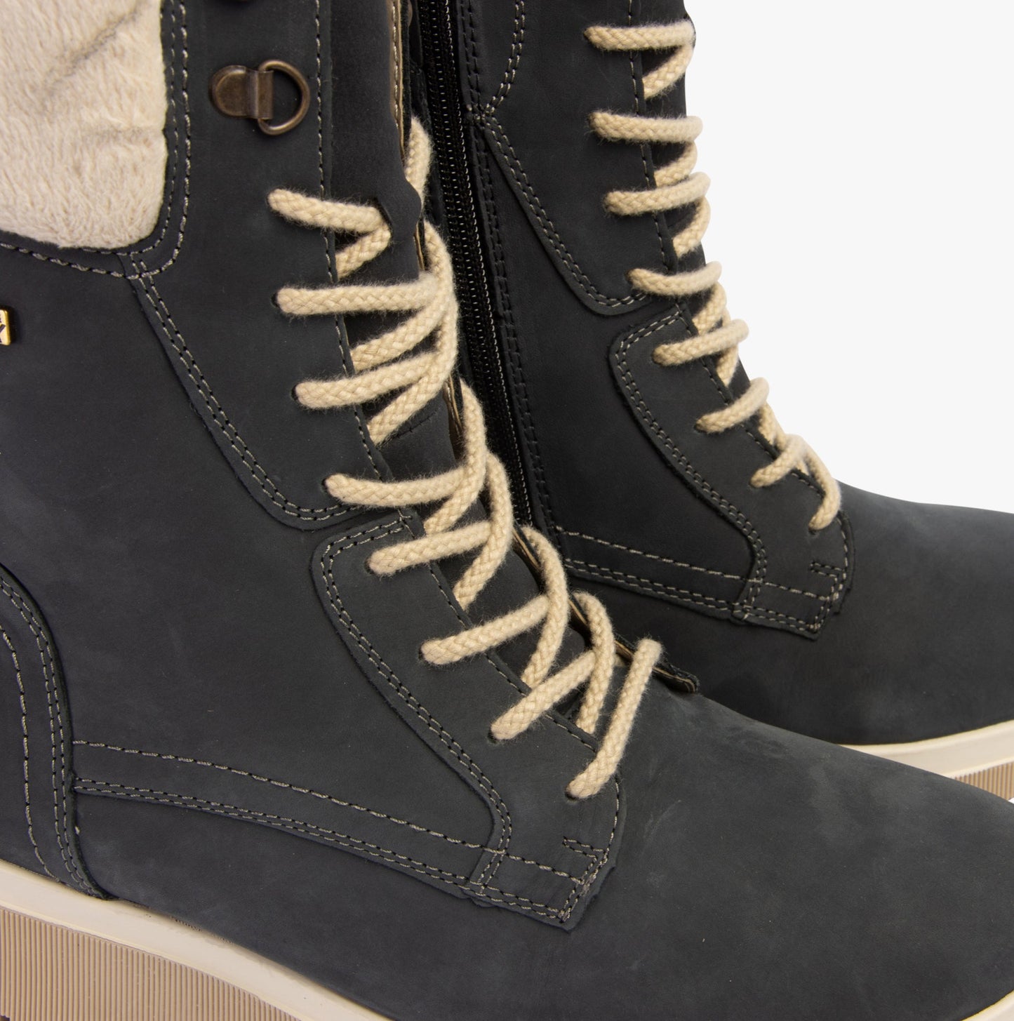 Rieker D1B76-14 Womens Boots Blue