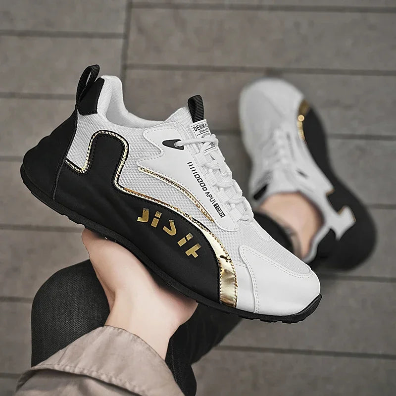 Men Casual Sneakers 2025 Spring Fashion Breathable Mesh Male Jogging Platform Walking Sneakers Shoes for Men Trend Joker
