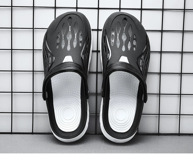 Summer Comfortable Men's Breathable Outdoor EVA Injection Clogs Casual Sandal Men Beach Slippers Water Shoes Pool Sandals