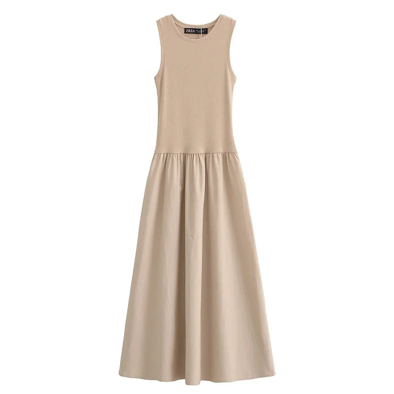 Women's Sleeveless Black Dresses