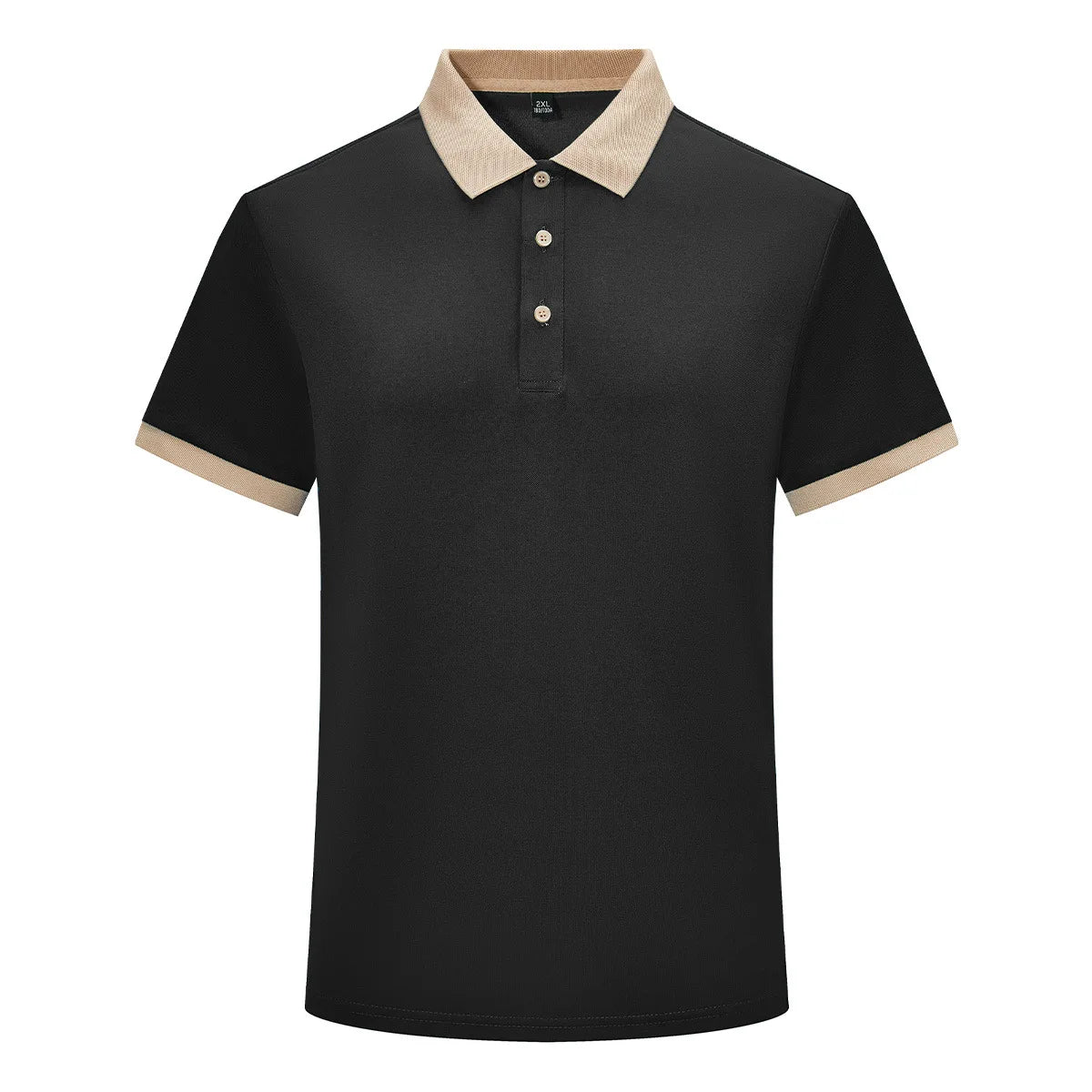 High Quality Sports Leisure Polo Shirts Patchwork Lapel collar short sleeved T-shirt Comfortable Golf men's Clothes summer