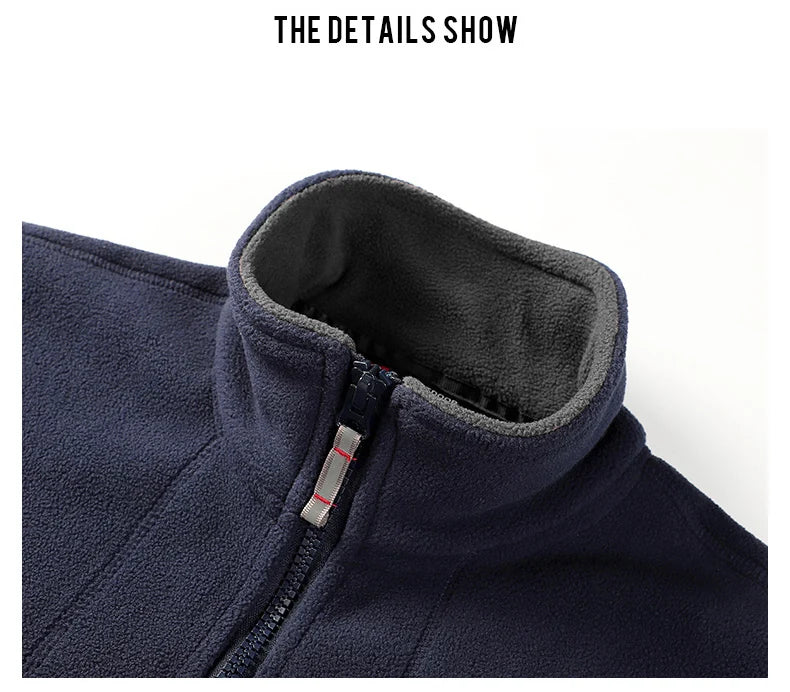 Outdoors Winter Polar Fleece Jacket Men Thermal Fleece Tactical Sports Coat Militar Softshell Hiking Outdoor Army Jackets