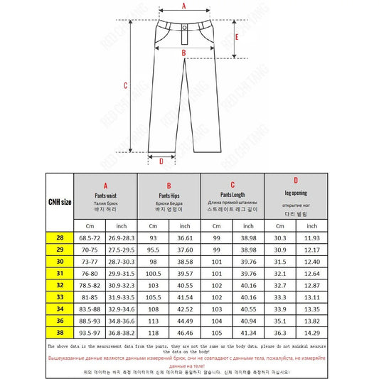 Threeproof Men's Pants Straight Fit Cotton Casual Trousers Male Elastic Waist Stretch Spring Antifouling Work Business Oil Proof
