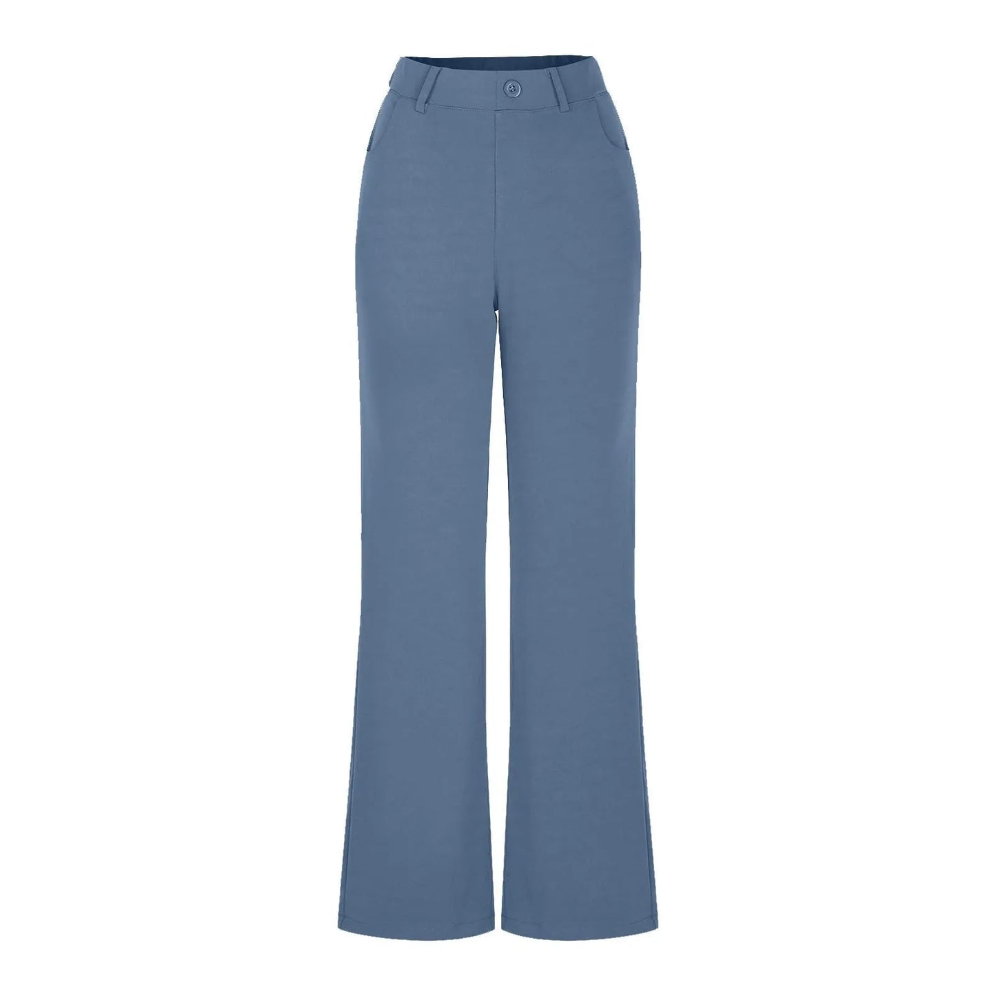 Women's Black Stretch Soft Cross Waist Flared Pants Yoga Casual Wide Leg Pants Sports Fitness Pants Women's Clothing
