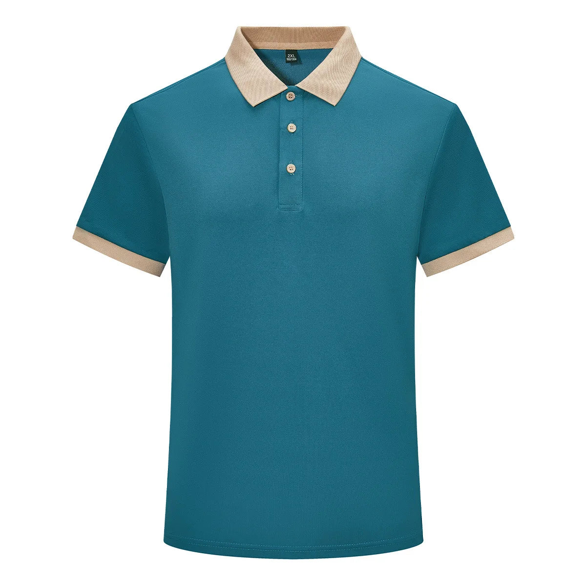 High Quality Sports Leisure Polo Shirts Patchwork Lapel collar short sleeved T-shirt Comfortable Golf men's Clothes summer