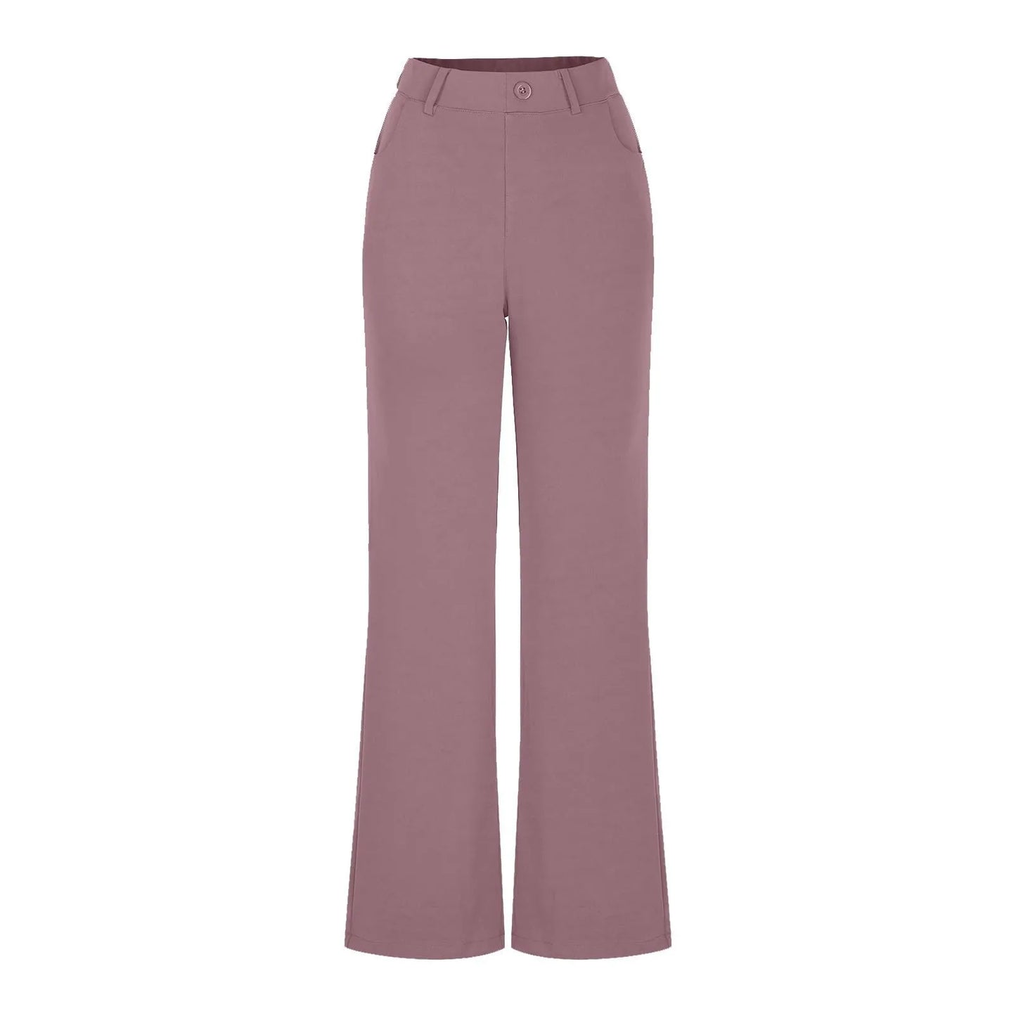 Women's Black Stretch Soft Cross Waist Flared Pants Yoga Casual Wide Leg Pants Sports Fitness Pants Women's Clothing