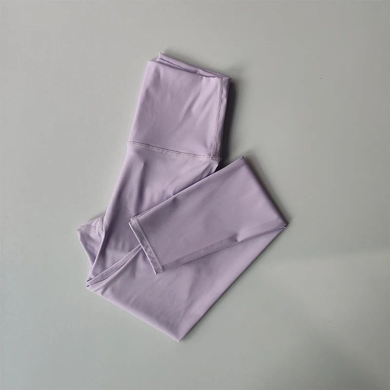 Pocket Sports Nude Yoga Pants Women's High Waist Hip Lift Tight Tight Leggings Fast-Drying Running and Fitness Pants