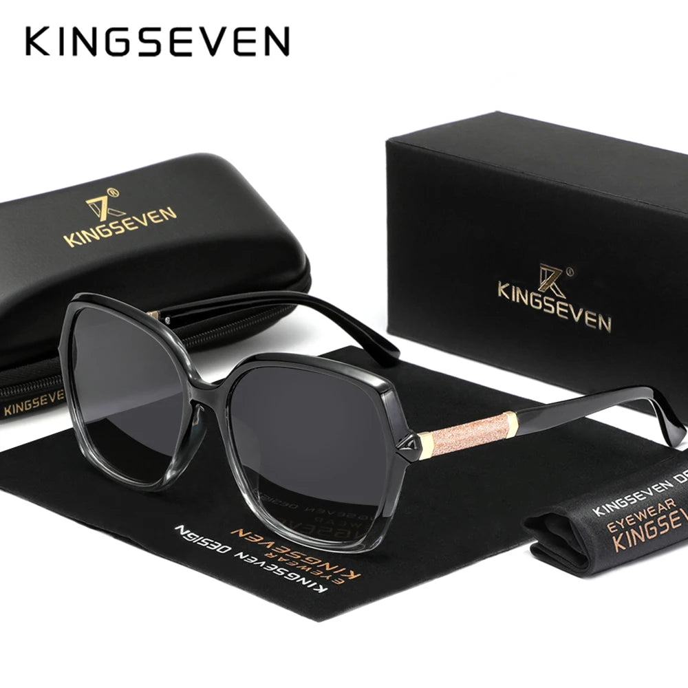 KINGSEVEN for Lady Polarized Women's Sunglasses Luxury Sun Glasses Lentes Eye Protection Eyewear de sol Classical