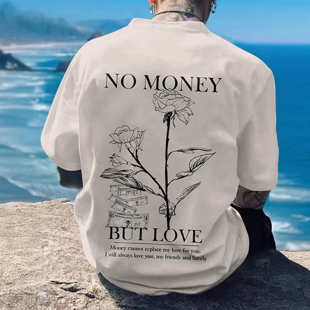 Casual Men's T-Shirt 3d Print Short Sleeve Street Fashion Man Clothing Simple Loose Oversized Tees For Men Breathable T Shirts