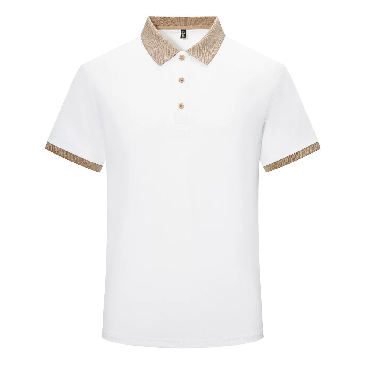 High Quality Sports Leisure Polo Shirts Patchwork Lapel collar short sleeved T-shirt Comfortable Golf men's Clothes summer