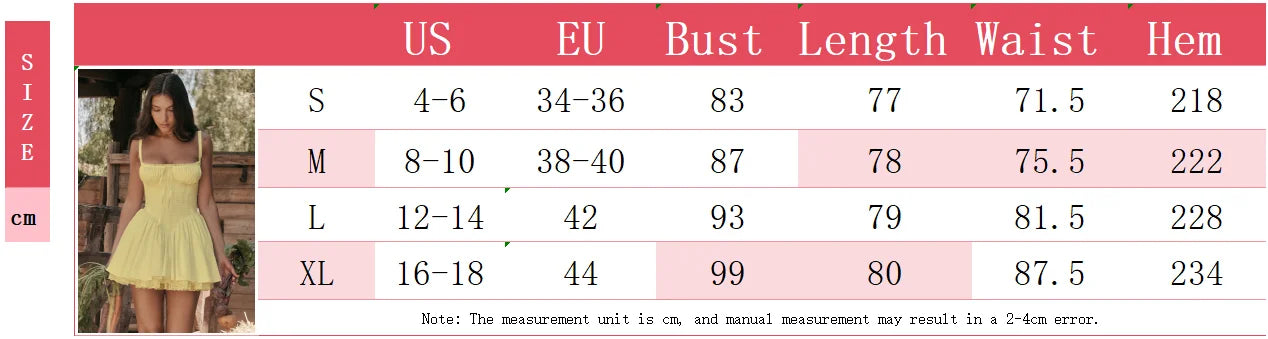 Sexy Lace Floral Corset Short Dress Women's Slip White Yellow Casual Bandage Dresses Female Clothing Party Birthday Summer 2025