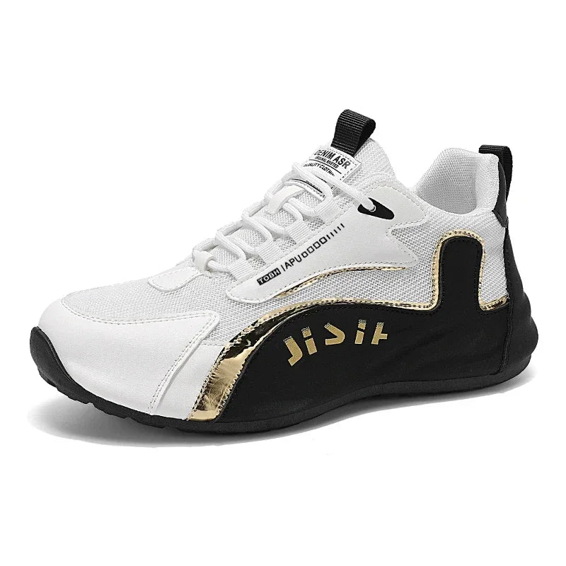 Men Casual Sneakers 2025 Spring Fashion Breathable Mesh Male Jogging Platform Walking Sneakers Shoes for Men Trend Joker