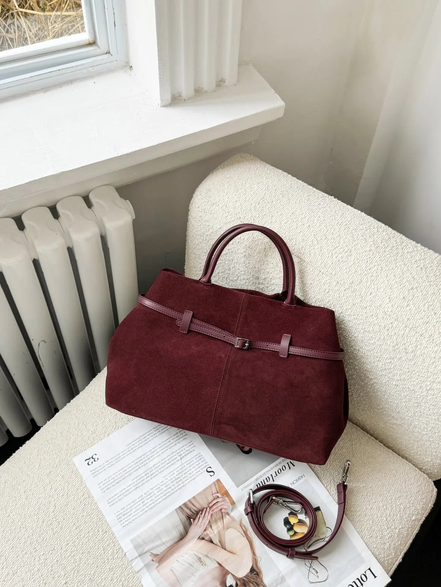 Genuine leather tote luxury designer shoulder cross ladies Tote coffee bag for woman
